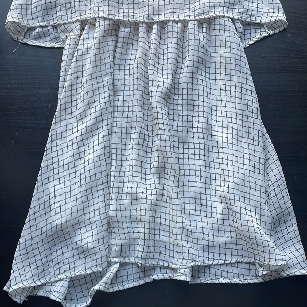 T-Back Grid Dress - Picture 3 of 6